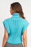 RIBBED TURTLE NECK VEST - Premium  from Emory Park - Just $43.40! Shop now at Alexi and Gray