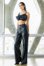 Vegan Leather Wide Leg Pants - Premium  from Vibrant M.i.U - Just $51.04! Shop now at Alexi and Gray