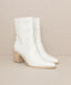 OASIS SOCIETY Vienna - Sleek Ankle Hugging Booties - Premium  from KKE Originals - Just $68.60! Shop now at Alexi and Gray