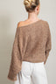 Loose Fit Knit Top - Premium  from eesome - Just $43.78! Shop now at Alexi and Gray