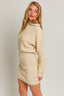 Zipper Sweater Dress - Premium  from LE LIS - Just $45! Shop now at Alexi and Gray