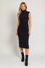 Mock Neck Sweater Midi Dress - Premium  from LE LIS - Just $46.10! Shop now at Alexi and Gray