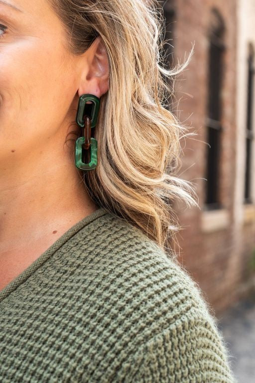 Tabitha - Forest Green and Amber - Premium  from Spiffy & Splendid - Just $26.00! Shop now at Alexi and Gray