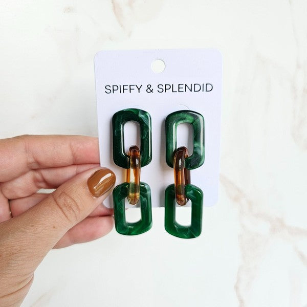Tabitha - Forest Green and Amber - Premium  from Spiffy & Splendid - Just $26.00! Shop now at Alexi and Gray