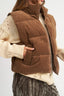 CORDUROY PUFFER VEST - Premium  from Emory Park - Just $87.10! Shop now at Alexi and Gray