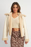 RIVERSIBLE FUR CROPPED JACKET - Premium  from Emory Park - Just $148.20! Shop now at Alexi and Gray