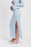 HIGH WAIST MAXI SKIRT WITH SLIT - Premium  from Emory Park - Just $44.20! Shop now at Alexi and Gray