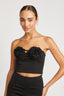 ROSETTE BUSTIER TOP - Premium  from Emory Park - Just $49.40! Shop now at Alexi and Gray