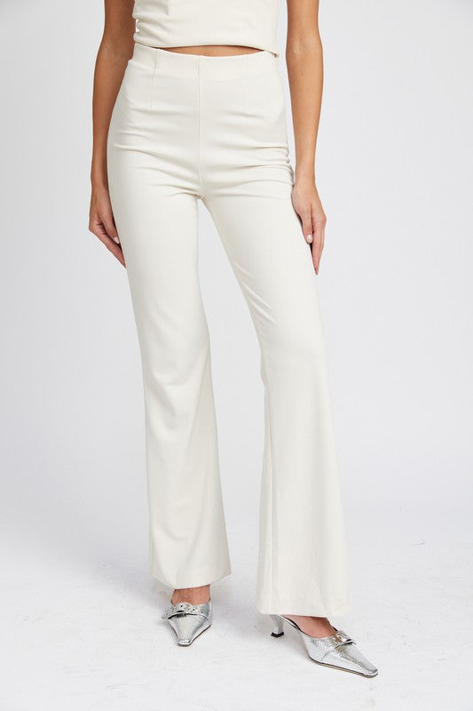 High Waist Flared Pants - Premium  from Emory Park - Just $50.70! Shop now at Alexi and Gray