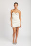 ROSETTE BUST MINI DRESS - Premium  from Emory Park - Just $57.20! Shop now at Alexi and Gray