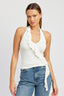 RUFFLED HALTER TOP - Premium  from Emory Park - Just $33.80! Shop now at Alexi and Gray