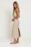 Square Neck Sleeveless Crochet Midi Dress - Premium  from LE LIS - Just $75.60! Shop now at Alexi and Gray