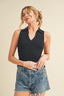 Gloria Henley Tank - Premium  from Aemi + Co - Just $31.06! Shop now at Alexi and Gray