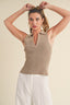 Gloria Henley Tank - Premium  from Aemi + Co - Just $31.06! Shop now at Alexi and Gray