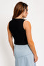 Satin Bow Detail Sleeveless Sweater Top - Premium  from LE LIS - Just $41.58! Shop now at Alexi and Gray