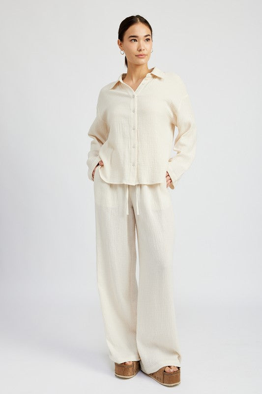 LONG LOUNGE PANTS - Premium  from Emory Park - Just $46.80! Shop now at Alexi and Gray