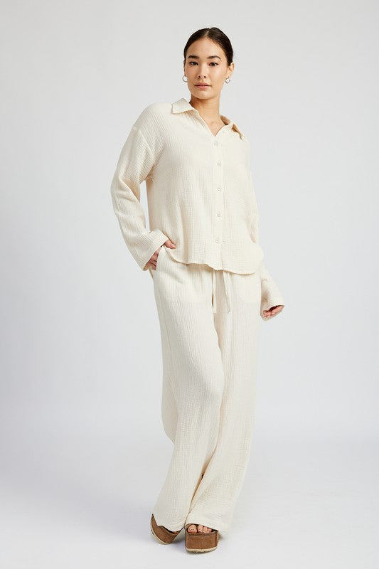 LONG LOUNGE PANTS - Premium  from Emory Park - Just $46.80! Shop now at Alexi and Gray