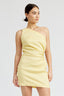 ONE SHOULDER MINI DRESS WTIH SIDE KEYHOLE - Premium  from Emory Park - Just $75.40! Shop now at Alexi and Gray