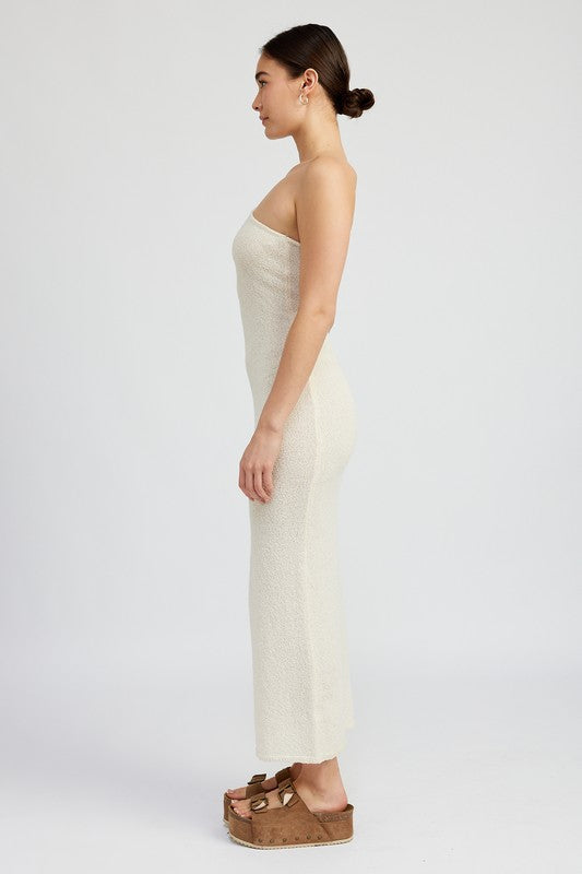 ONE SHOULDER MAXI DRESS - Premium  from Emory Park - Just $45.50! Shop now at Alexi and Gray