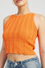 RIB CROPPED TANK TOP - Premium  from Emory Park - Just $46.80! Shop now at Alexi and Gray