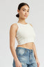 RIB CROPPED TANK TOP - Premium  from Emory Park - Just $46.80! Shop now at Alexi and Gray