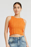 RIB CROPPED TANK TOP - Premium  from Emory Park - Just $46.80! Shop now at Alexi and Gray