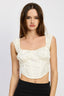 PUFF SLEEVE CORSET TOP - Premium  from Emory Park - Just $50.70! Shop now at Alexi and Gray