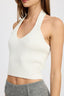 RIBBED HALTER NECK TOP - Premium  from Emory Park - Just $41.60! Shop now at Alexi and Gray