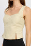 BUSTIER TOP WITH SLIT DETAIL - Premium  from Emory Park - Just $44.20! Shop now at Alexi and Gray