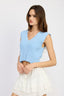 CROP VEST STYLE TOP - Premium  from Emory Park - Just $46.80! Shop now at Alexi and Gray