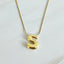 Balloon Letter Initial Necklace - Premium  from Ellison and Young - Just $19.50! Shop now at Alexi and Gray