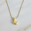 Balloon Letter Initial Necklace - Premium  from Ellison and Young - Just $19.50! Shop now at Alexi and Gray