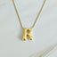 Balloon Letter Initial Necklace - Premium  from Ellison and Young - Just $19.50! Shop now at Alexi and Gray