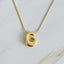 Balloon Letter Initial Necklace - Premium  from Ellison and Young - Just $19.50! Shop now at Alexi and Gray