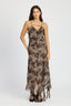 FLORAL RUFFLE MAXI DRESS - Premium  from Emory Park - Just $55.75! Shop now at Alexi and Gray