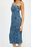 TUBE FRAYED SEAM MIDI DRESS - Premium  from Emory Park - Just $59! Shop now at Alexi and Gray