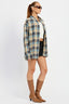 ACID WASH FLANNEL SHIRT - Premium  from Emory Park - Just $39.25! Shop now at Alexi and Gray