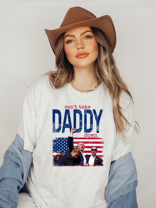 Can't Take Daddy Down Trump Softstyle Graphic - Premium  from Ocean and 7th - Just $28.60! Shop now at Alexi and Gray