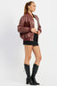 VINTAGE LEATHER BOMBER JACKET - Premium  from Emory Park - Just $65.50! Shop now at Alexi and Gray