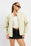 VINTAGE LEATHER BOMBER JACKET - Premium  from Emory Park - Just $65.50! Shop now at Alexi and Gray