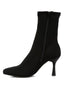 Zudio Solid Mid Heel Sock Boots - Premium  from Rag Company - Just $56.64! Shop now at Alexi and Gray