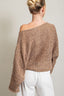 Loose Fit Knit Top - Premium  from eesome - Just $43.78! Shop now at Alexi and Gray