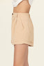 Pleated Cuff Hem Shorts - Premium  from HYFVE - Just $28.84! Shop now at Alexi and Gray