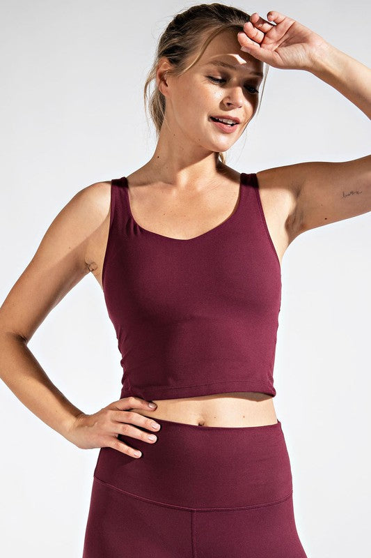V NECK YOGA TOP - Premium  from Rae Mode - Just $19.22! Shop now at Alexi and Gray