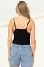 Lettuce Hem Crop Cami Top - Premium  from HYFVE - Just $13.60! Shop now at Alexi and Gray