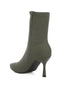 Zudio Solid Mid Heel Sock Boots - Premium  from Rag Company - Just $56.64! Shop now at Alexi and Gray