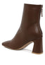 Neapolitan Faux Leather Square Toe Ankle Boots - Premium  from Rag Company - Just $67.96! Shop now at Alexi and Gray