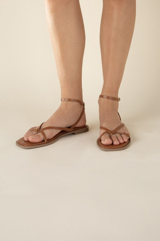 ELIO-1 FLAT SANDALS - Premium  from Top Guy Footwear - Just $28.64! Shop now at Alexi and Gray