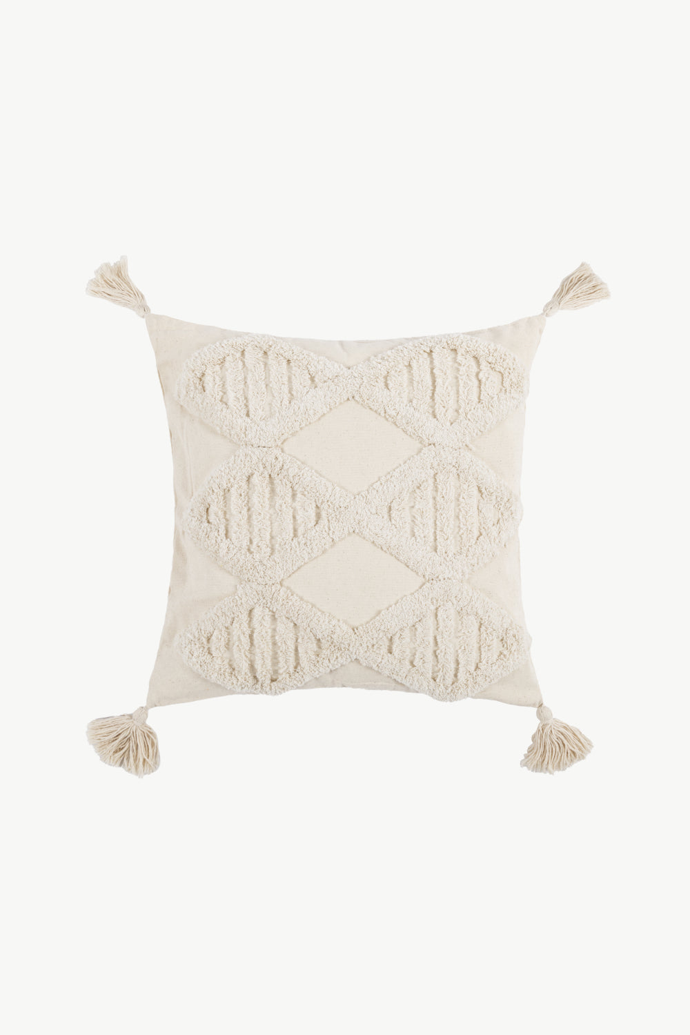 Fringe Decorative Throw Pillow Case - Premium  from Alexi and Gray - Just $19.00! Shop now at Alexi and Gray