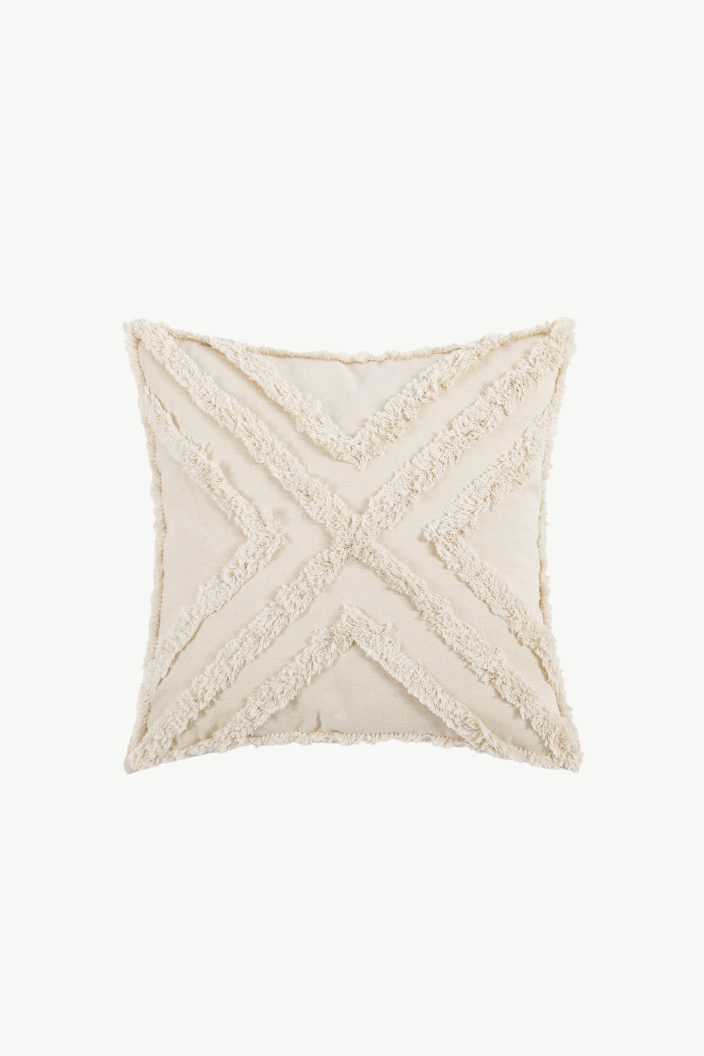 Fringe Decorative Throw Pillow Case - Premium  from Alexi and Gray - Just $19.00! Shop now at Alexi and Gray